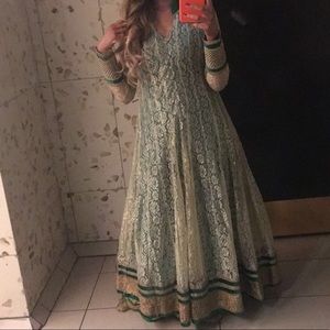 Green Anarkali